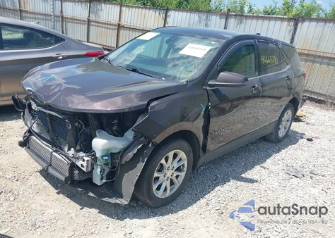 2020 Chevrolet Equinox Fwd Lt 1.5L Turbo z USA, uszkodzony, nr VIN 2GNAXKEV6L6110098